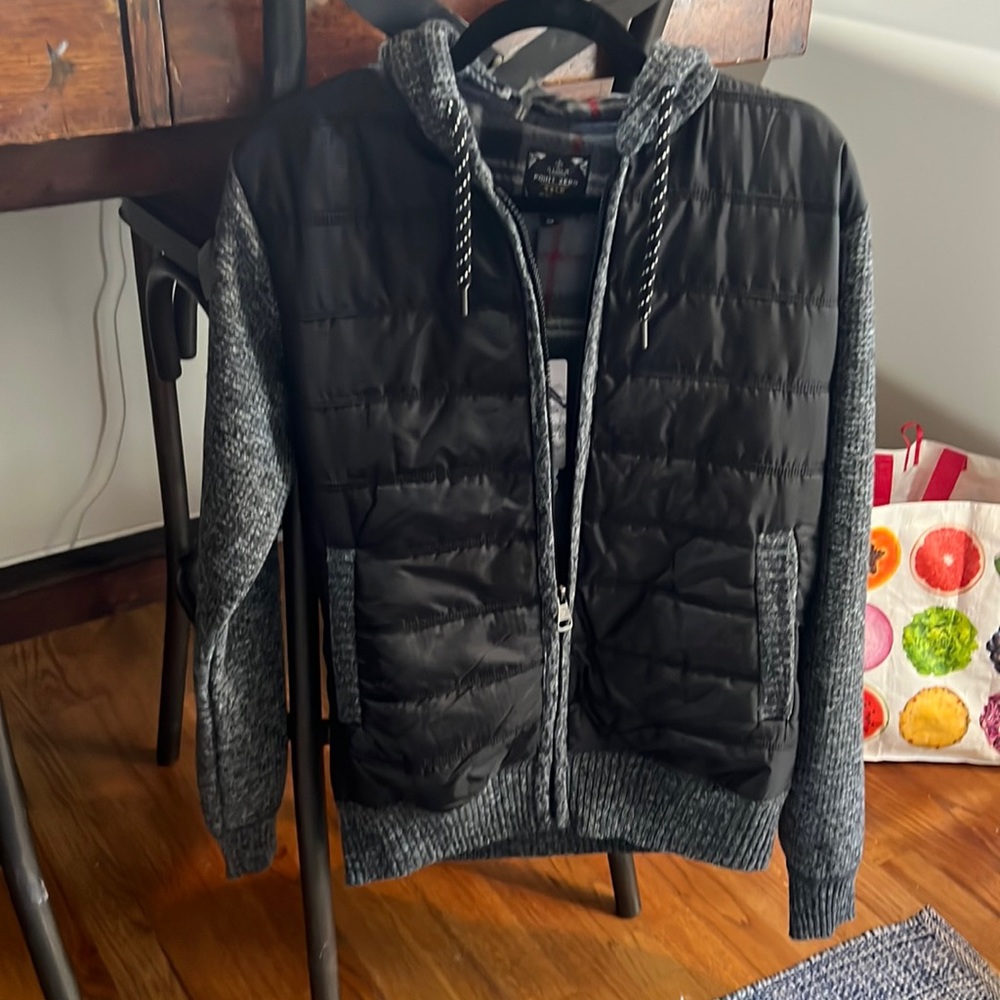 Flannel hoodie